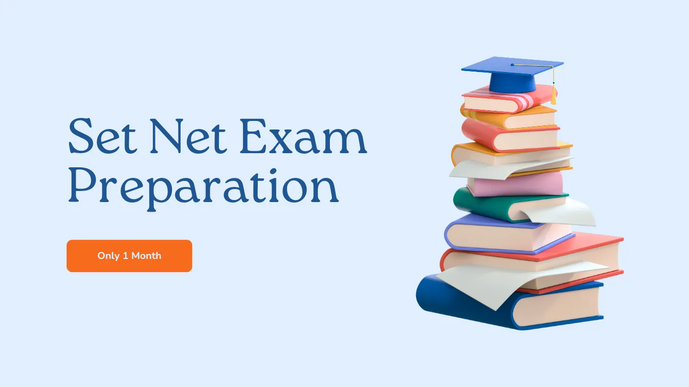 SET NET exam preparation in one month, is it possible? Set Net Exam